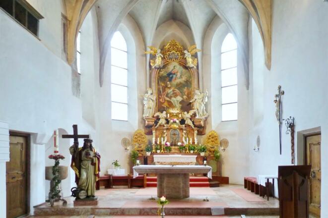 Kirche innen Radfeld