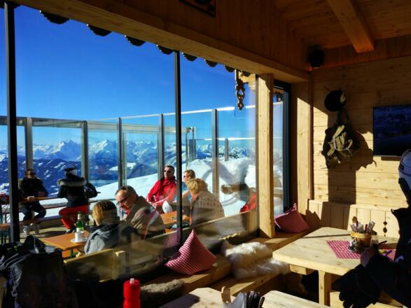 Hornalm Winter Terrasse