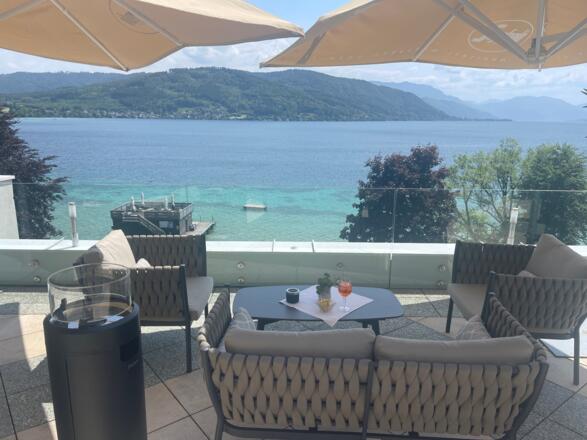 Aussicht von der Terrasse