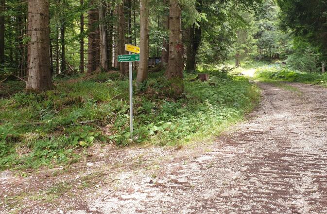 Krahbergsattel/Praterstern 907 m