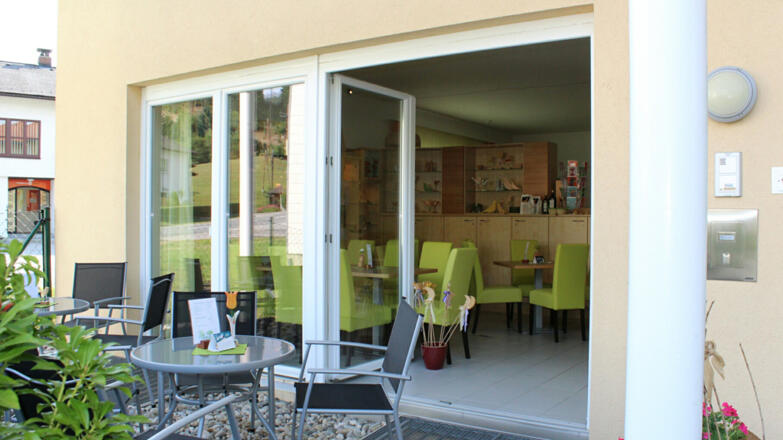 Unterweißenbach, Kleines Café am Weg