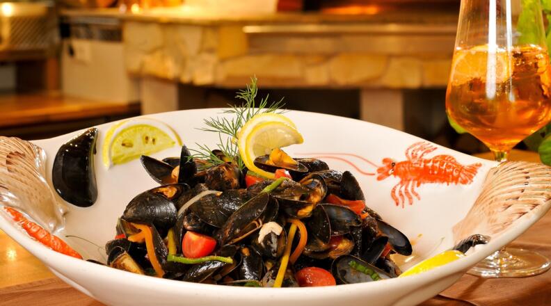 Cafe-Ristorante-Pizzeria Trentino Muscheln