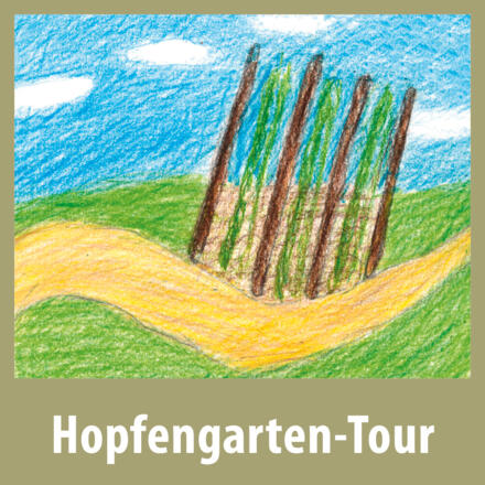 Markierung Hopfengarten-Tour