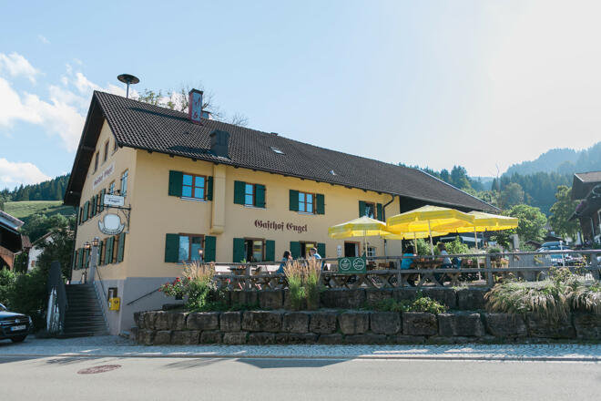 Gasthof Engel mit Biergarten