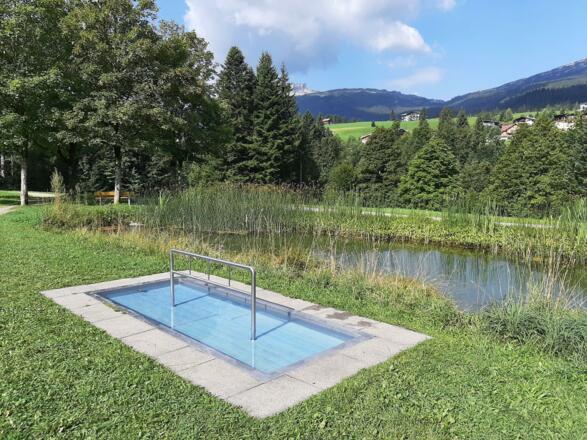 Naturkneippbereich Kurpark Wassertrettbecken