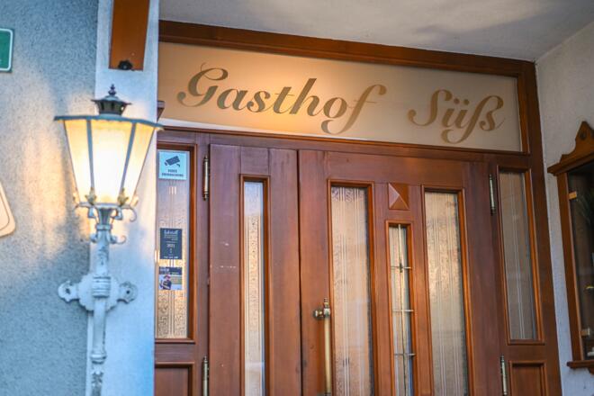 Eingang Gasthof Süß