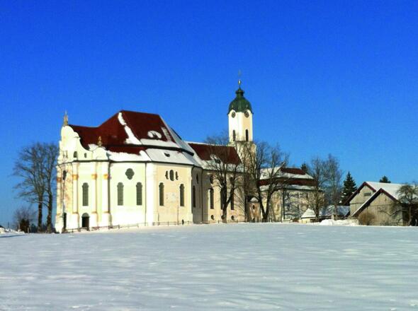 Wieskirche im Winter