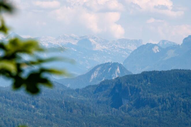 Hochmuth – Blick auf den Dachstein