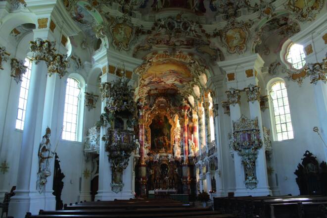 Wieskirche von innen