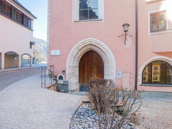 Eingang Spitalskirche