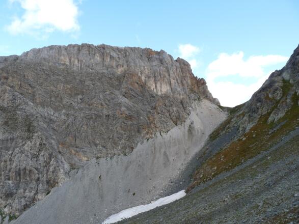 Die Rosskopfscharte lassen wir linkerhand liegen.