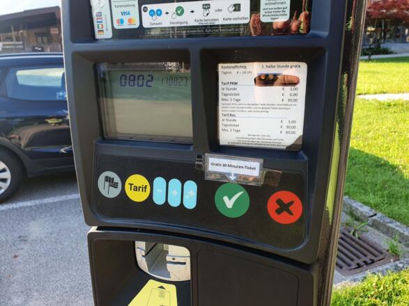 Parkgebührenautomat Rathausplatz3