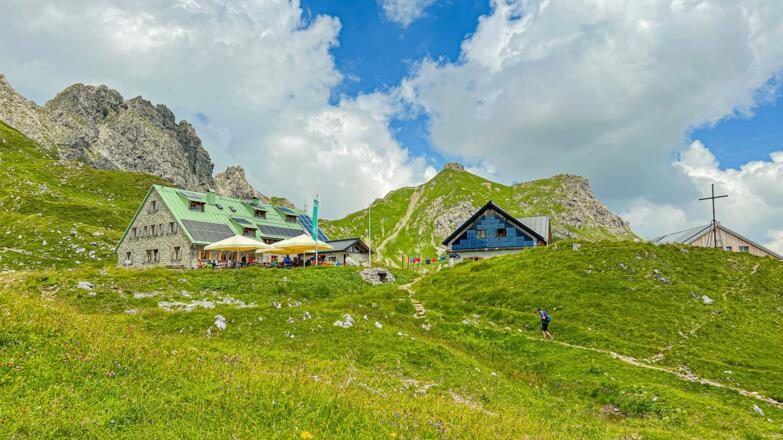 Mindelheimer Hütte Mittelberg-Sommer