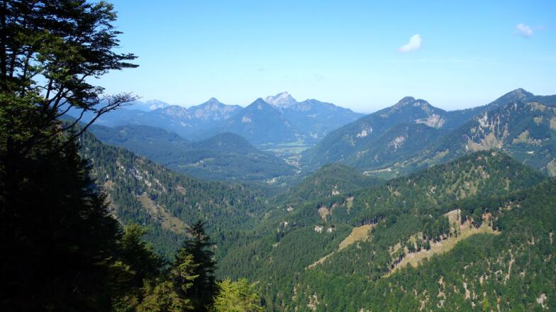 Traunsteinblick von der Aussicht Speikogel ~1207m