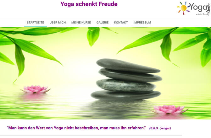 Yoga schenkt Freude - Weidinger Reichenau i.M