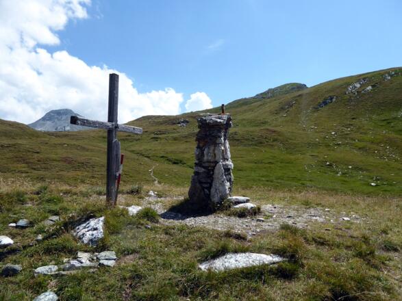 Das Gedächtnismarterl im Murtörl (2260 m).