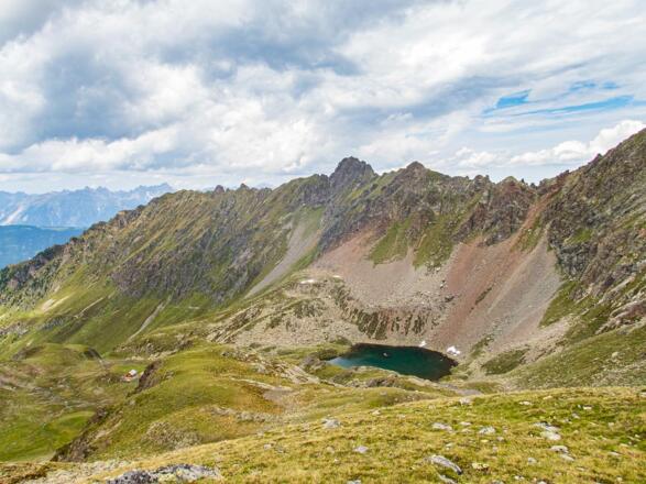 Blick zurück zum Großsee.