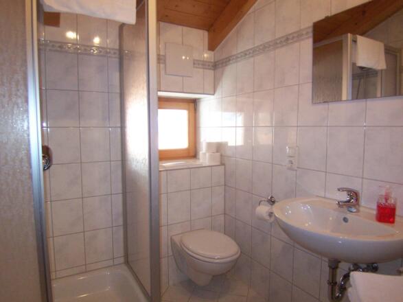 Ferienwohnung Gamswinkel, Dusche/WC 1