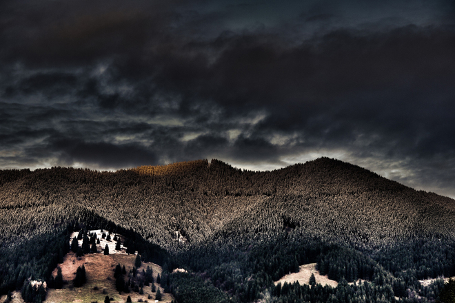 Mountainbiketour Aufacker Runde - Gipfel des Aufackers