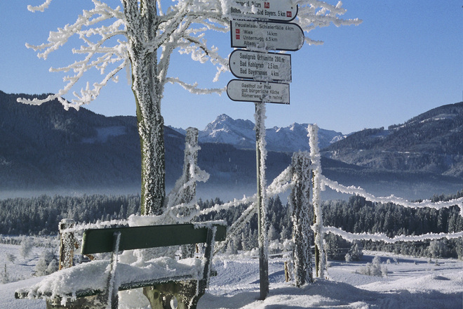 Winterwanderung -Achele Runde