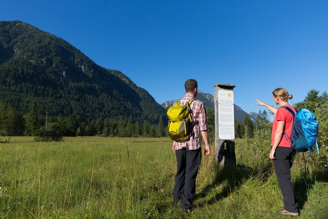 Meditationsweg Ammergauer Alpen - bei den kleinen Ammerquellen