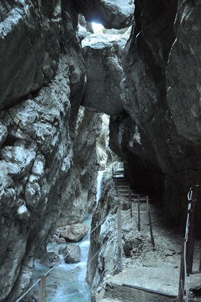 Die Höllentalklamm von der wildesten Seite