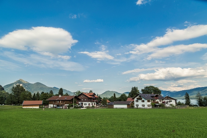 Der Ort Walchensee