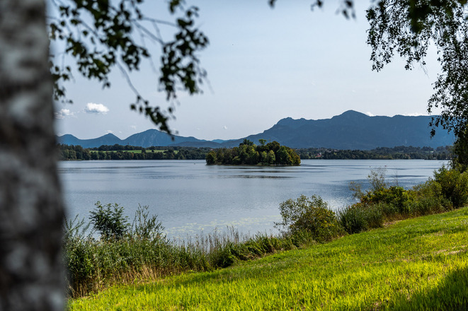Staffelsee mit Insel