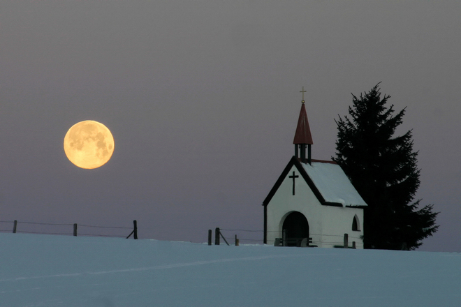 Fernwanderweg Meditationsweg Ammergauer Alpen - Fatimakapelle