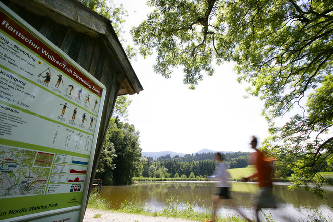 Nordic Walking Rantscher-Weiher-Trail - am Soier See