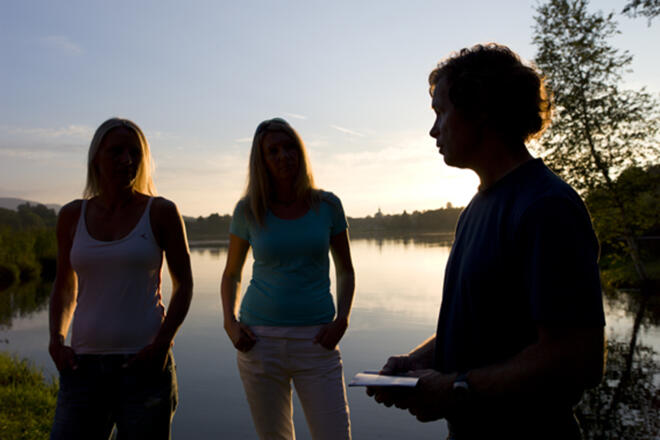 Fernwanderweg Meditationsweg Ammergauer Alpen - Meditationsübungen am Soier See