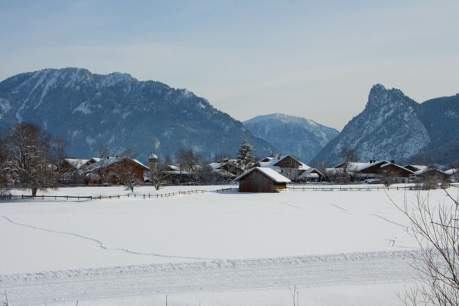 Verbindungsloipe Unterammergau Oberammergau