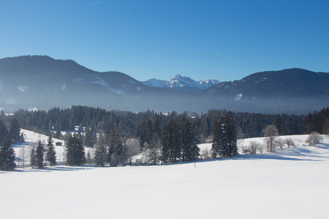 Winterwanderung -Achele Runde