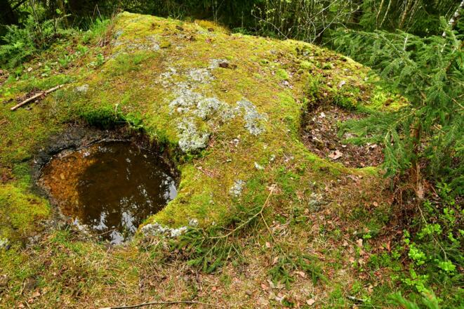 Die Teufelkesseln im Bereich der Jankusmauer