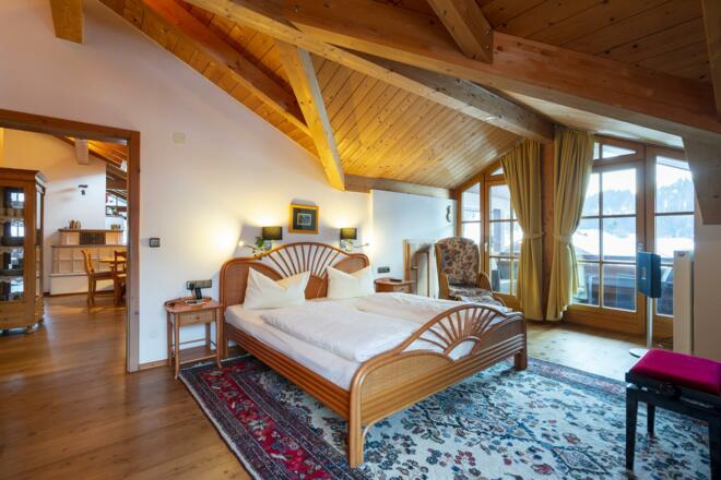 Ferienwohnung Edelweiß, Schlafzimmer 1