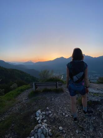Aussicht genießen