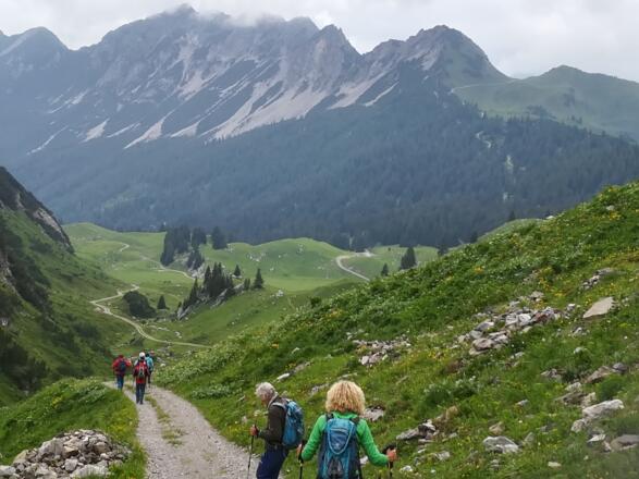 Abstieg zur Laguzalpe