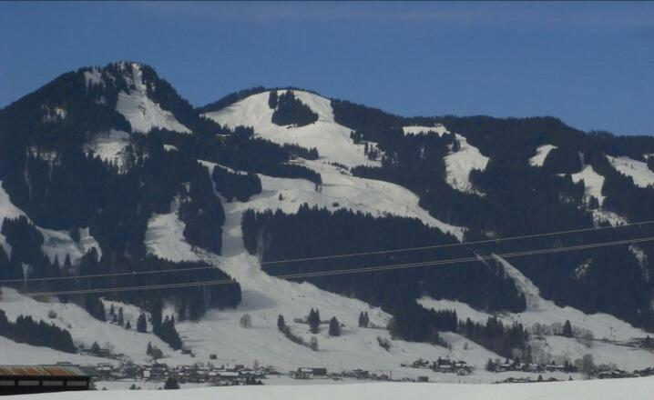 Blick auf die Hörner