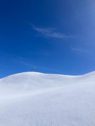 Gipfelkreuz der Schnapfenspitze