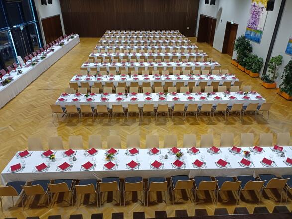 Donausaal Mauthausen - Bestuhlung