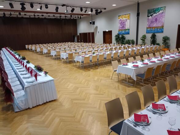 Donausaal Mauthausen - Bestuhlung