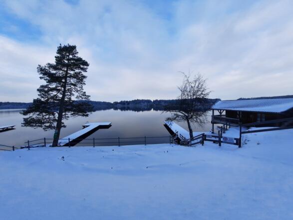 Winterlicher Hartsee