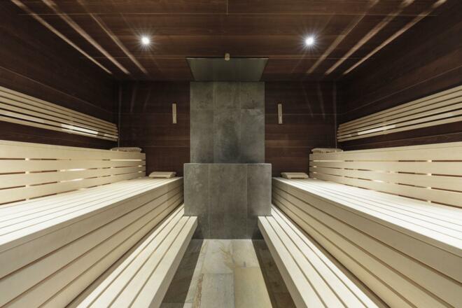 Finnische Sauna