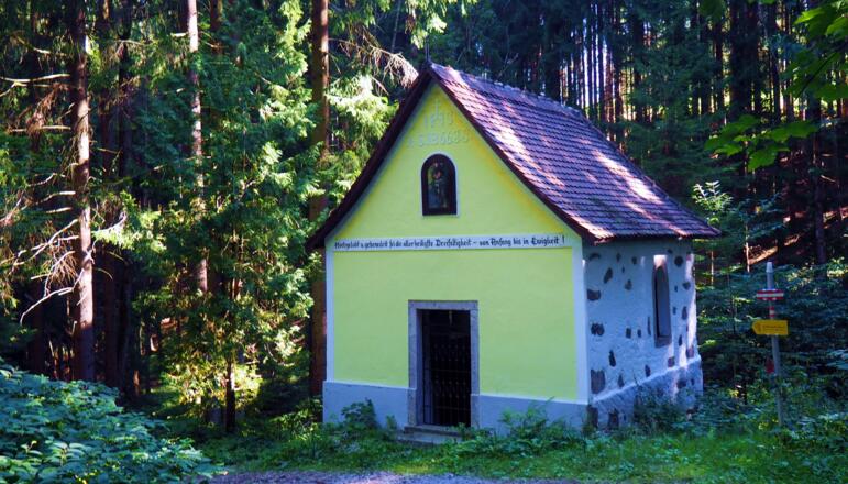 Kapelle im Wald ~660m