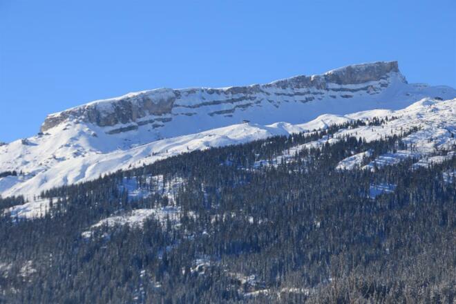 Blick zum Ifen im Winter