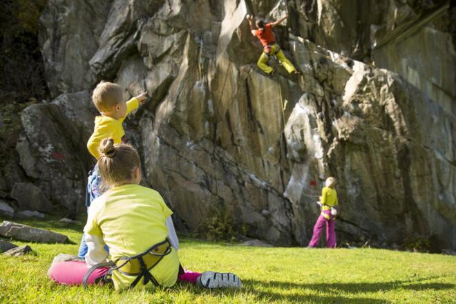 Längenfeld Klettern für Familien