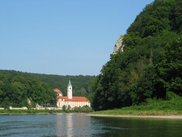 Kloster Weltenburg mit der ältesten Klosterbrauerei der Welt