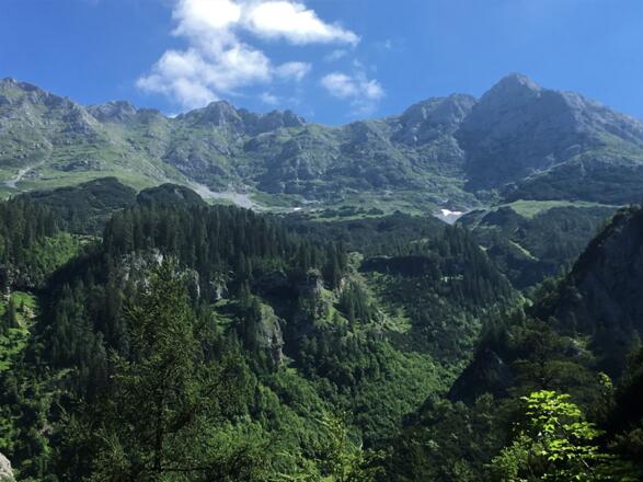 Ausblick vom Schattseitweg