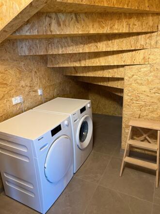 Waschmaschine und Trockner
