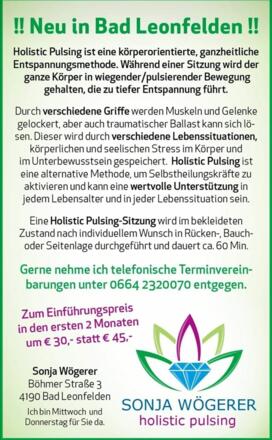 Sonja W%c3%b6gerer holistic pulsing